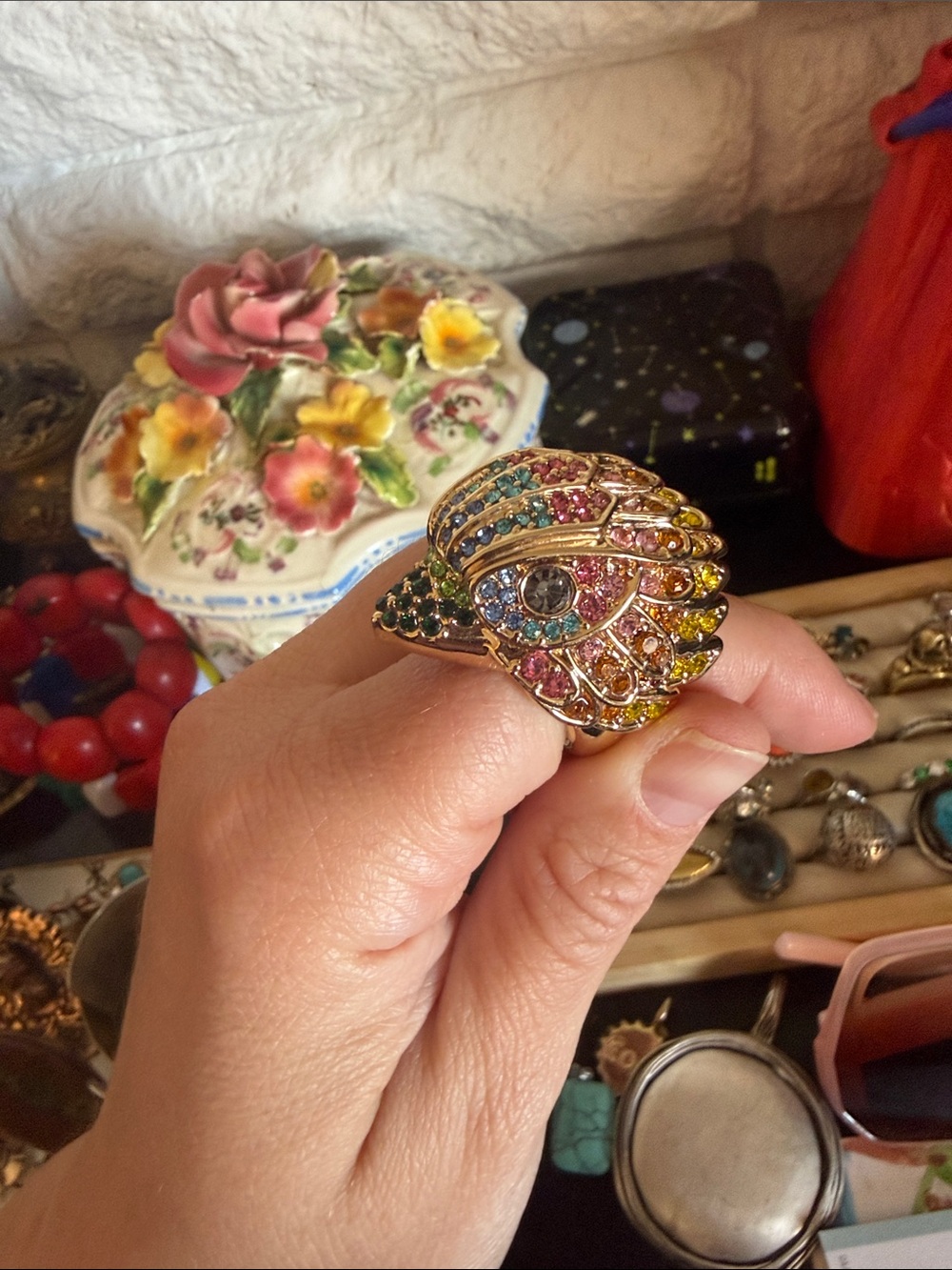 kurt geiger eagle ring